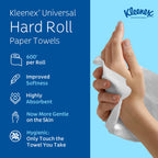 Kleenex Universal Hard Roll Paper Towels - Premium Absorbency Pockets

