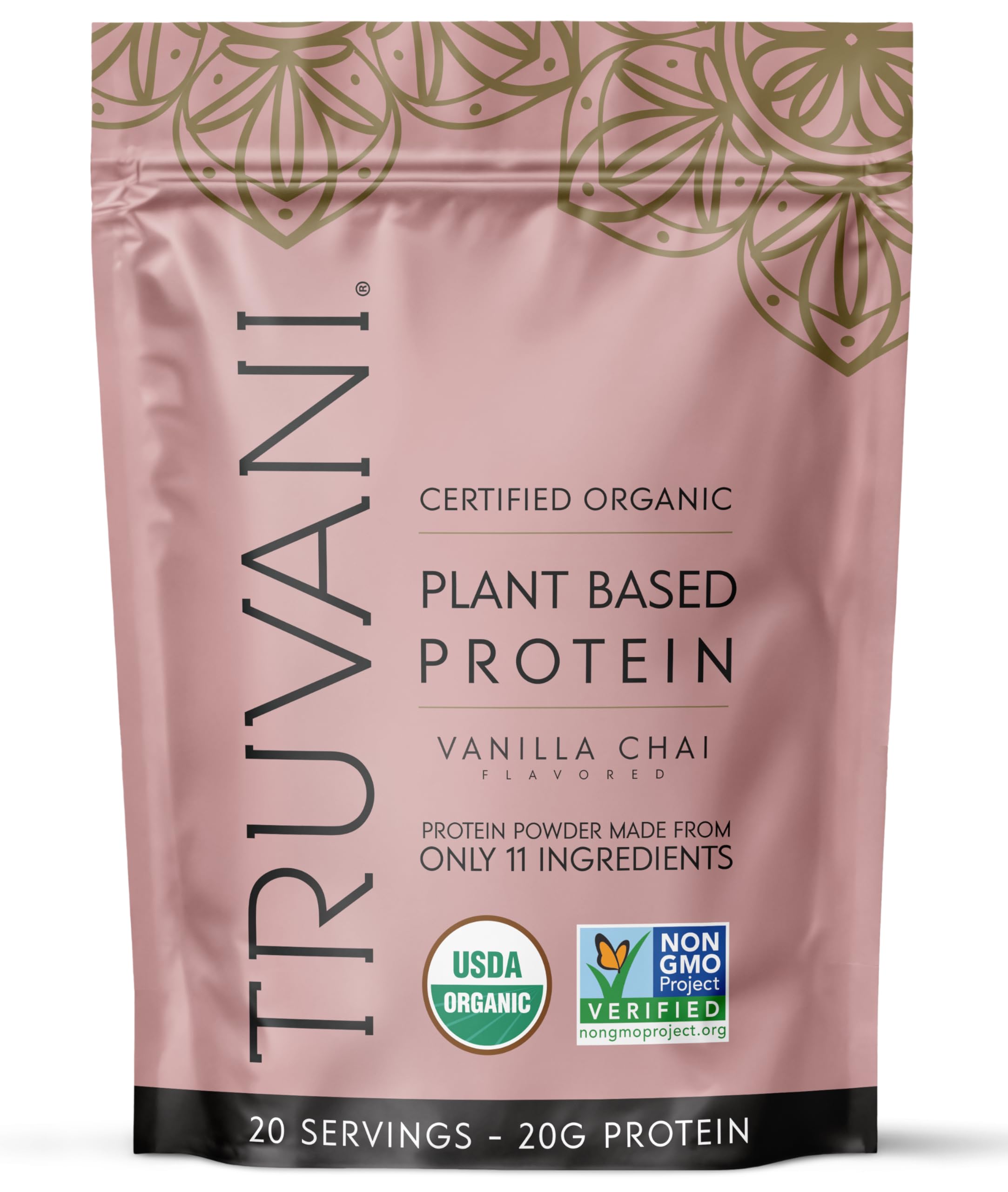 Truvani Plant-Based Dairy Free Protein Powder