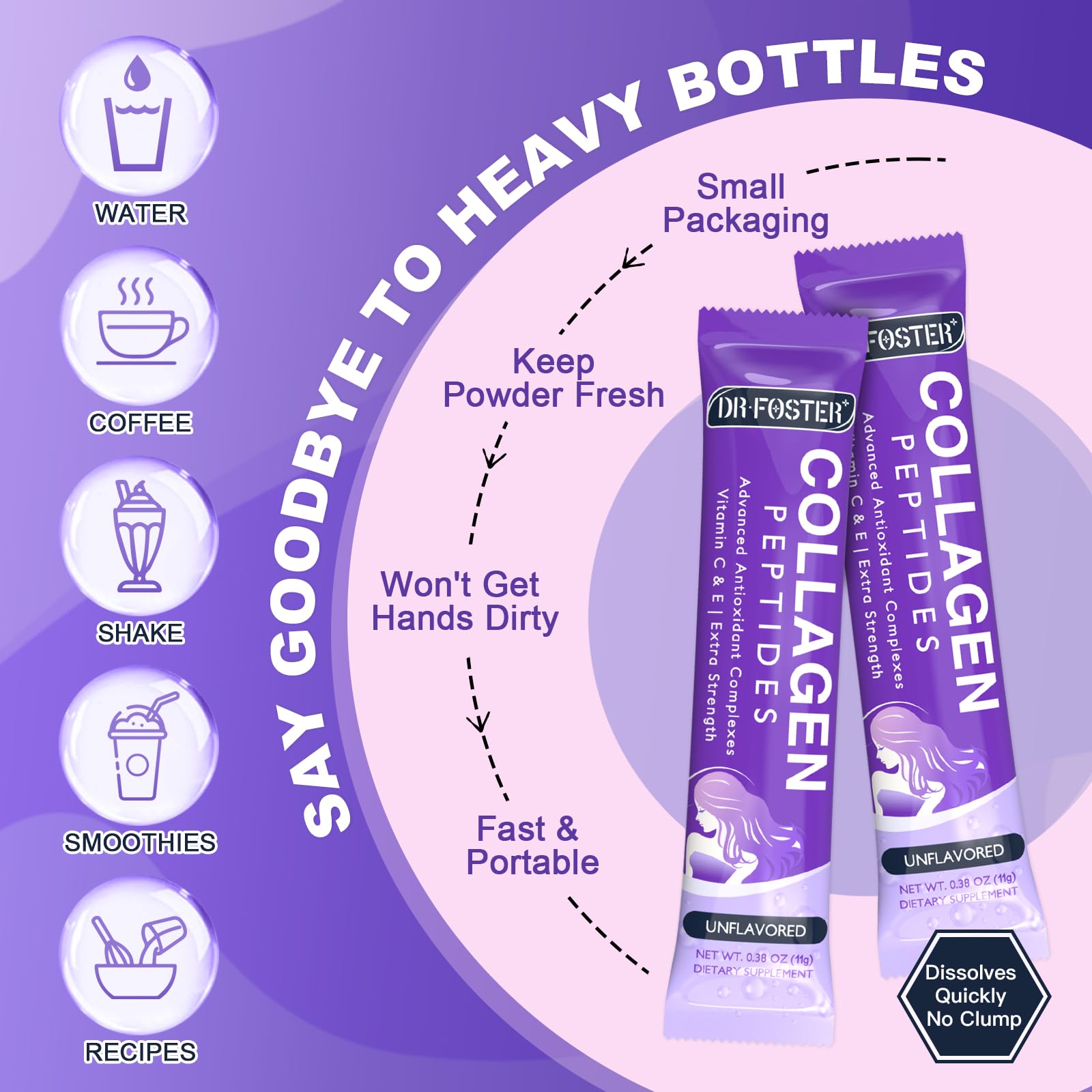DRFOSTER Collagen Powder with Antioxidants

