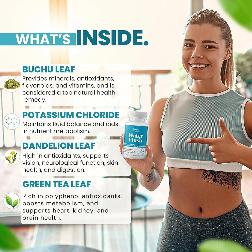 Dr. Vitamin Solutions Diuretic Water Pills for Bloat

