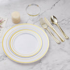 Disposable Dinnerware Set - BESTVIP Plates & Cutlery

