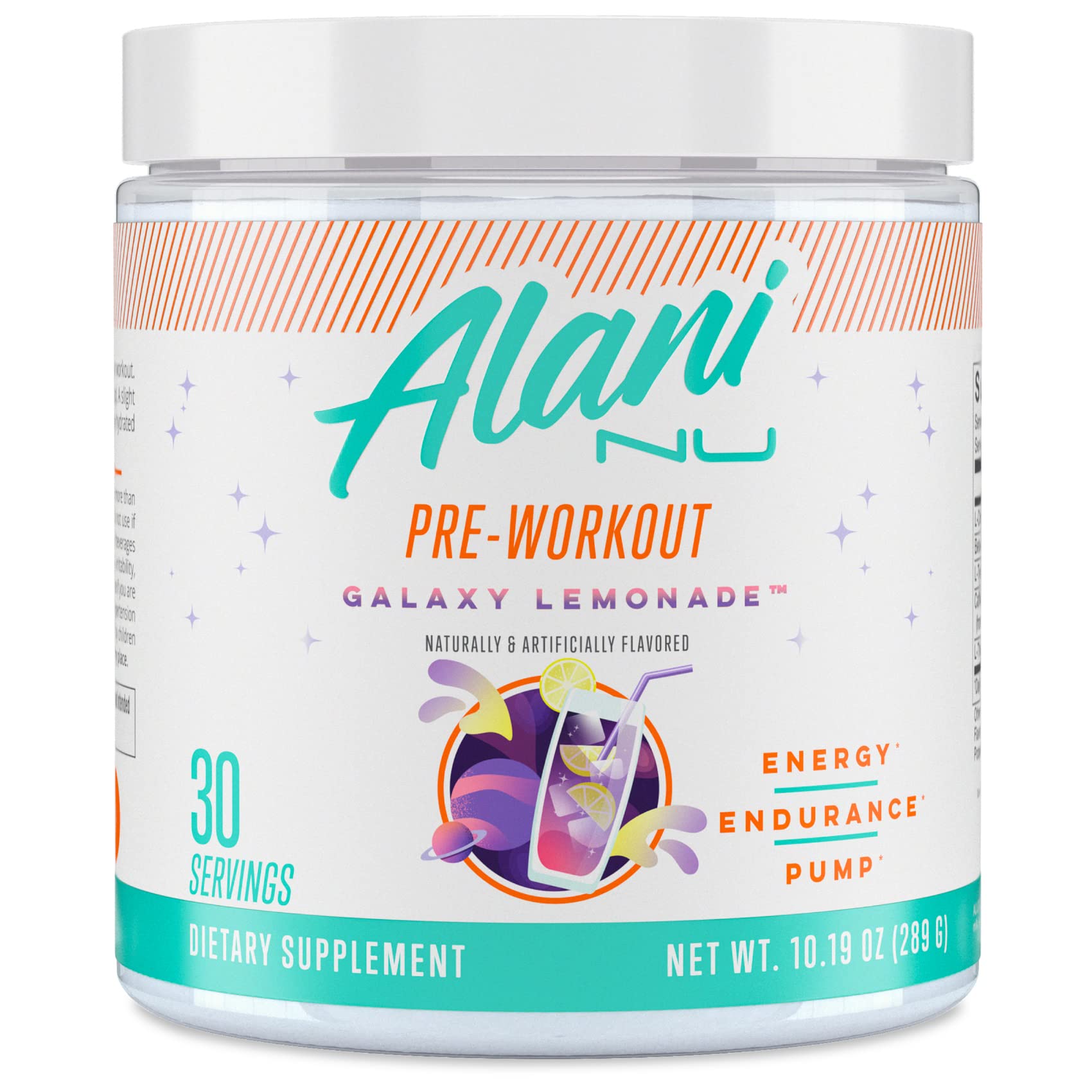 Alani Nu Pre-Workout Powder with L-Theanine, Citrulline & Beta-Alanine