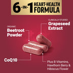 Force Factor Total Beets Heart Health Capsules

