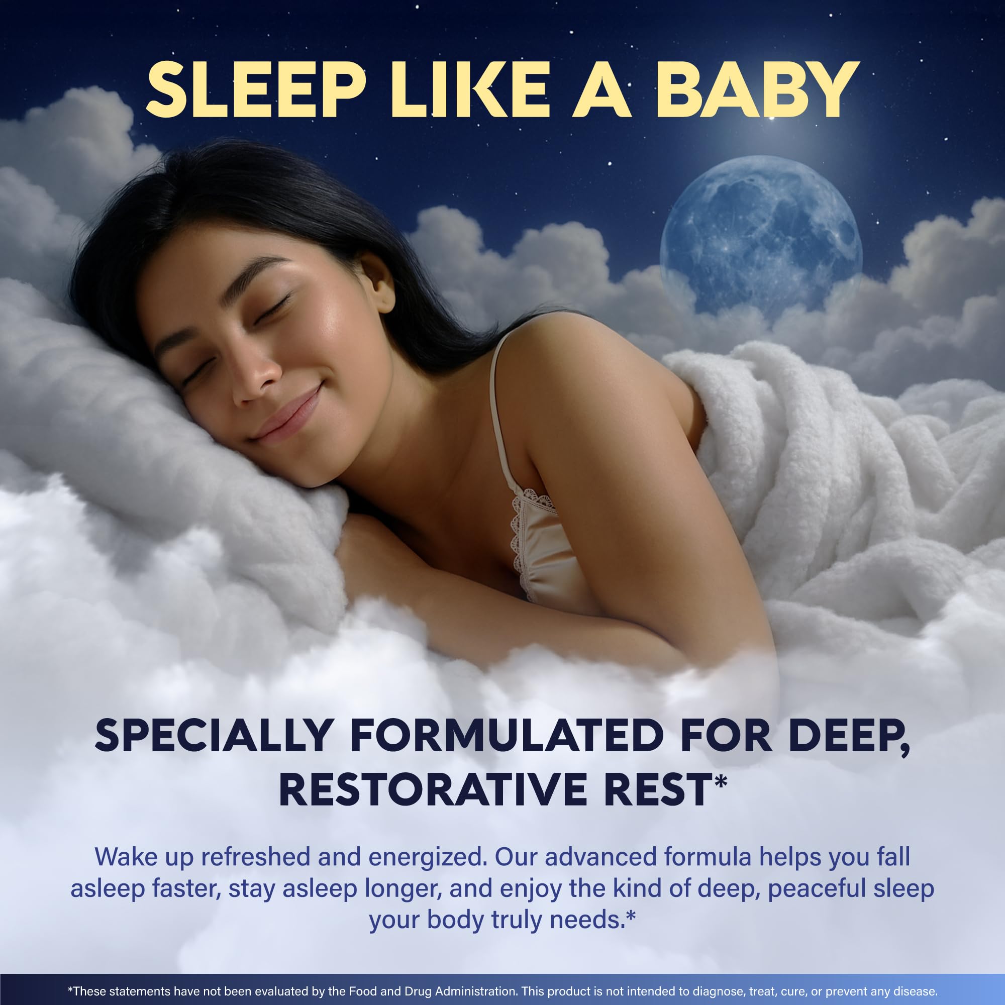 Magnesium Glycinate Sleep Support | Calming Formula

