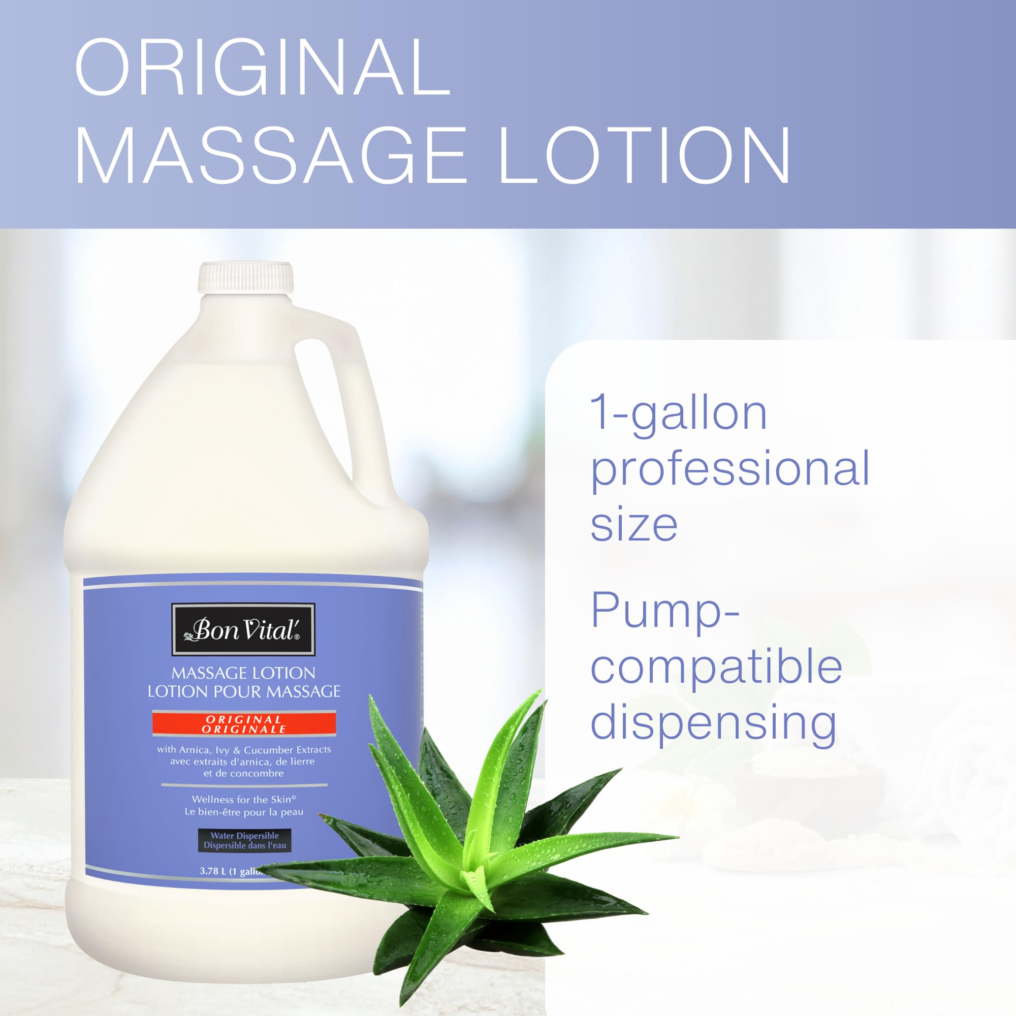Bon Vital Original Massage Lotion Lightweight Glide


