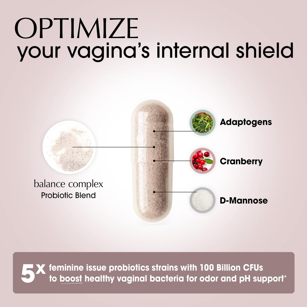 Vaginal Health Probiotic Balance Complex for Women

