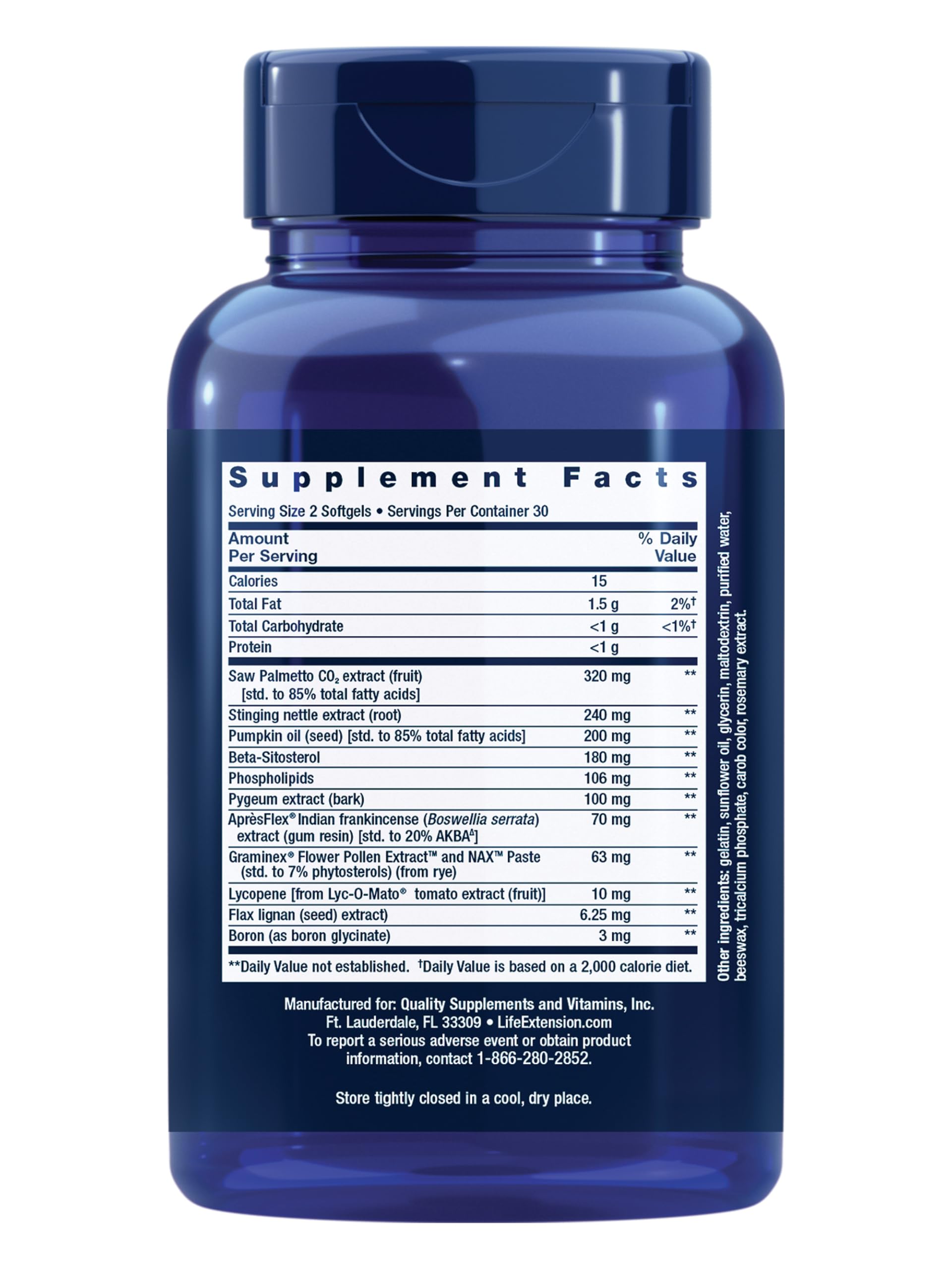 Prostate Health Formula by Life Extension

