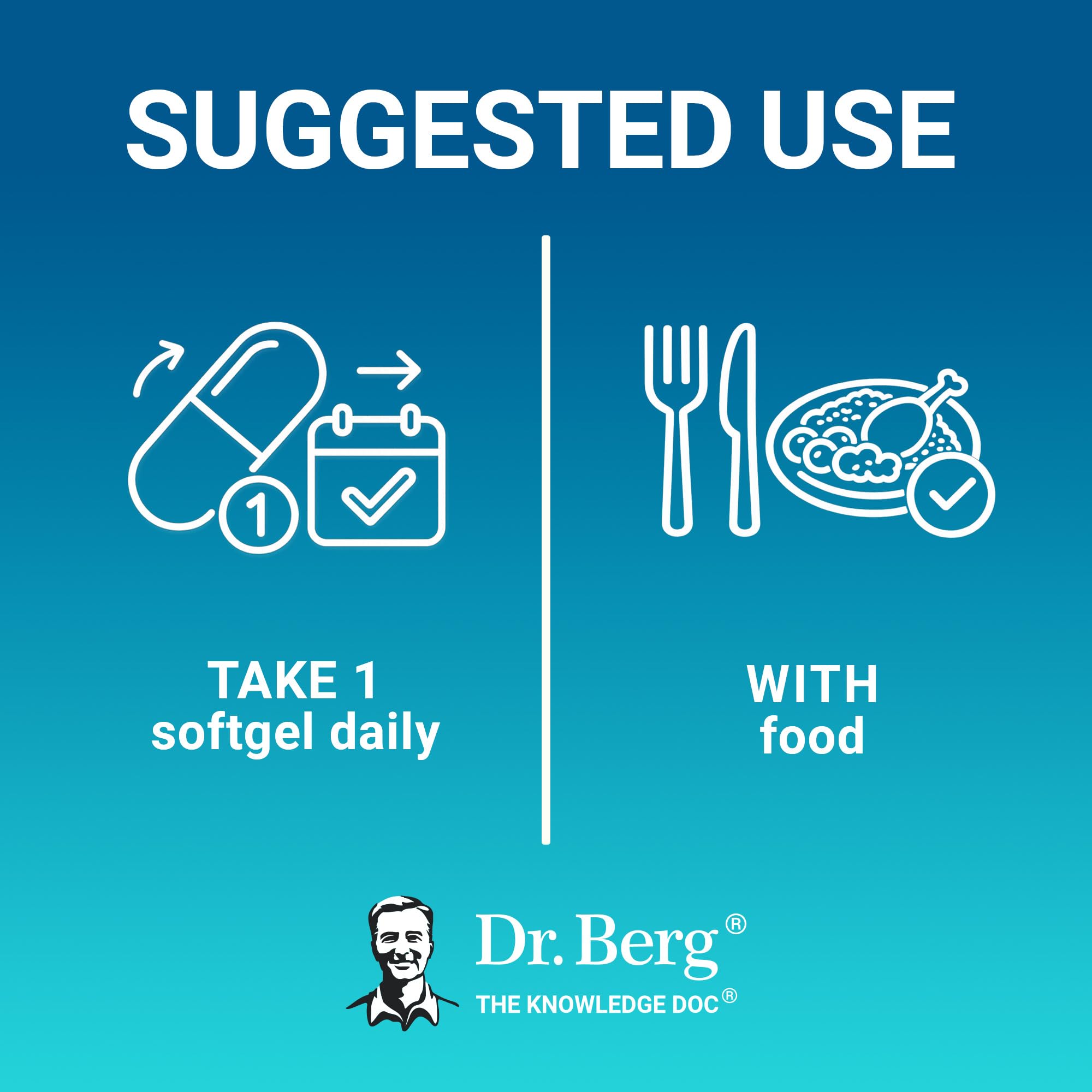 Dr. Berg Omega-3 Cod Liver Oil Supplement

