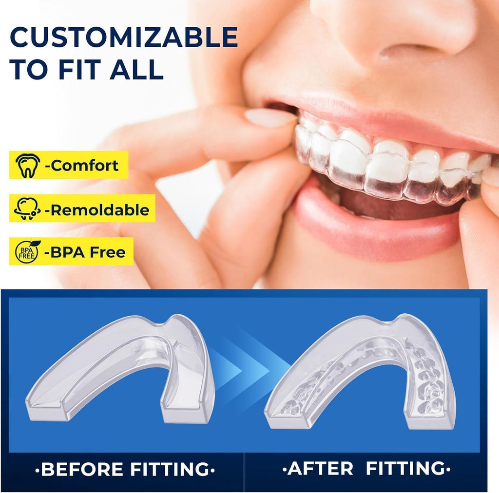 Mouth Guard for Teeth Grinding at Night - Comfortable Guard

