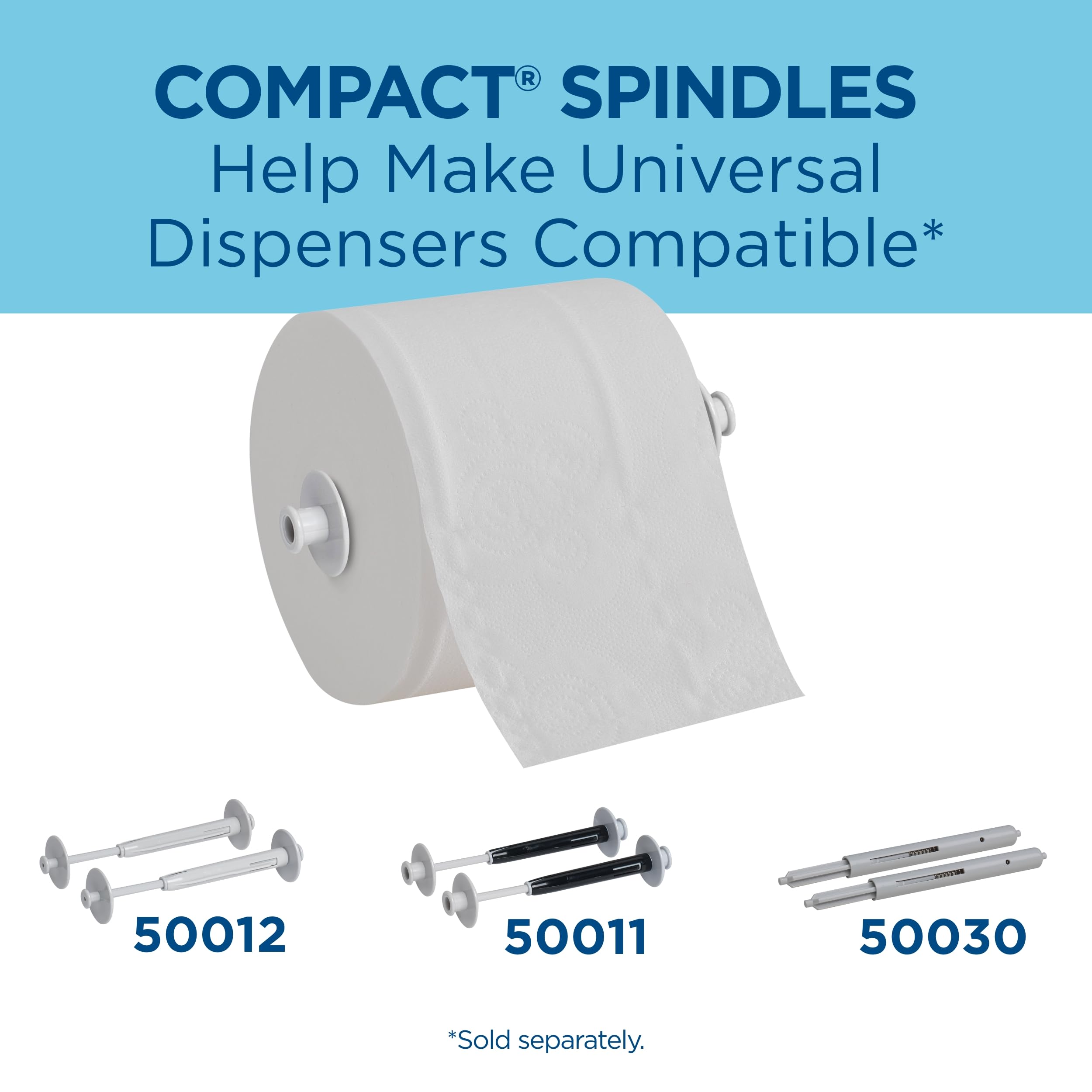 Georgia-Pacific Compact Coreless Recycled Toilet Paper

