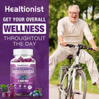 Healtionist Glucosamine Chondroitin Gummies Joint Support

