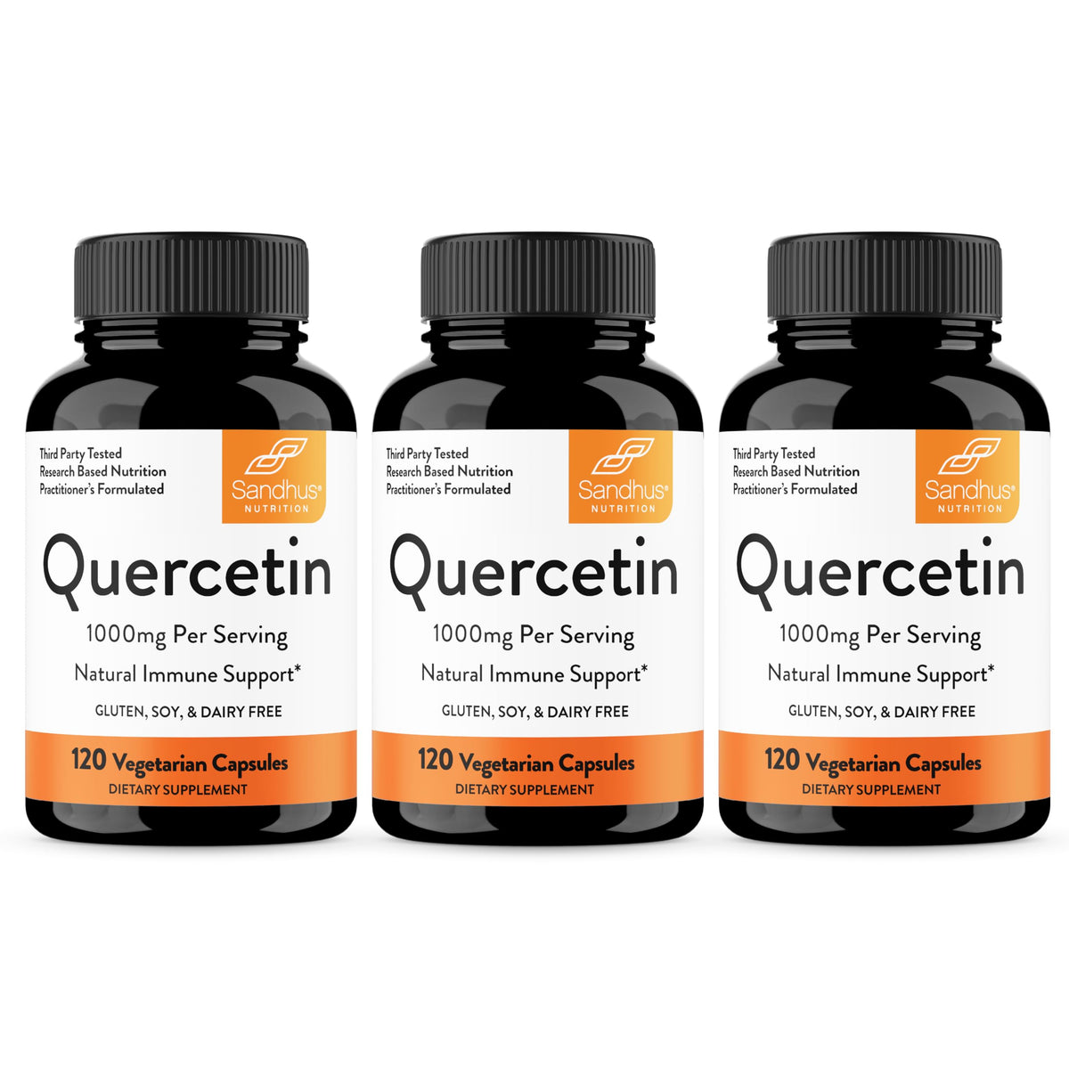 Quercetin 500mg Vegetarian Capsules for Immune & Respiratory Support
