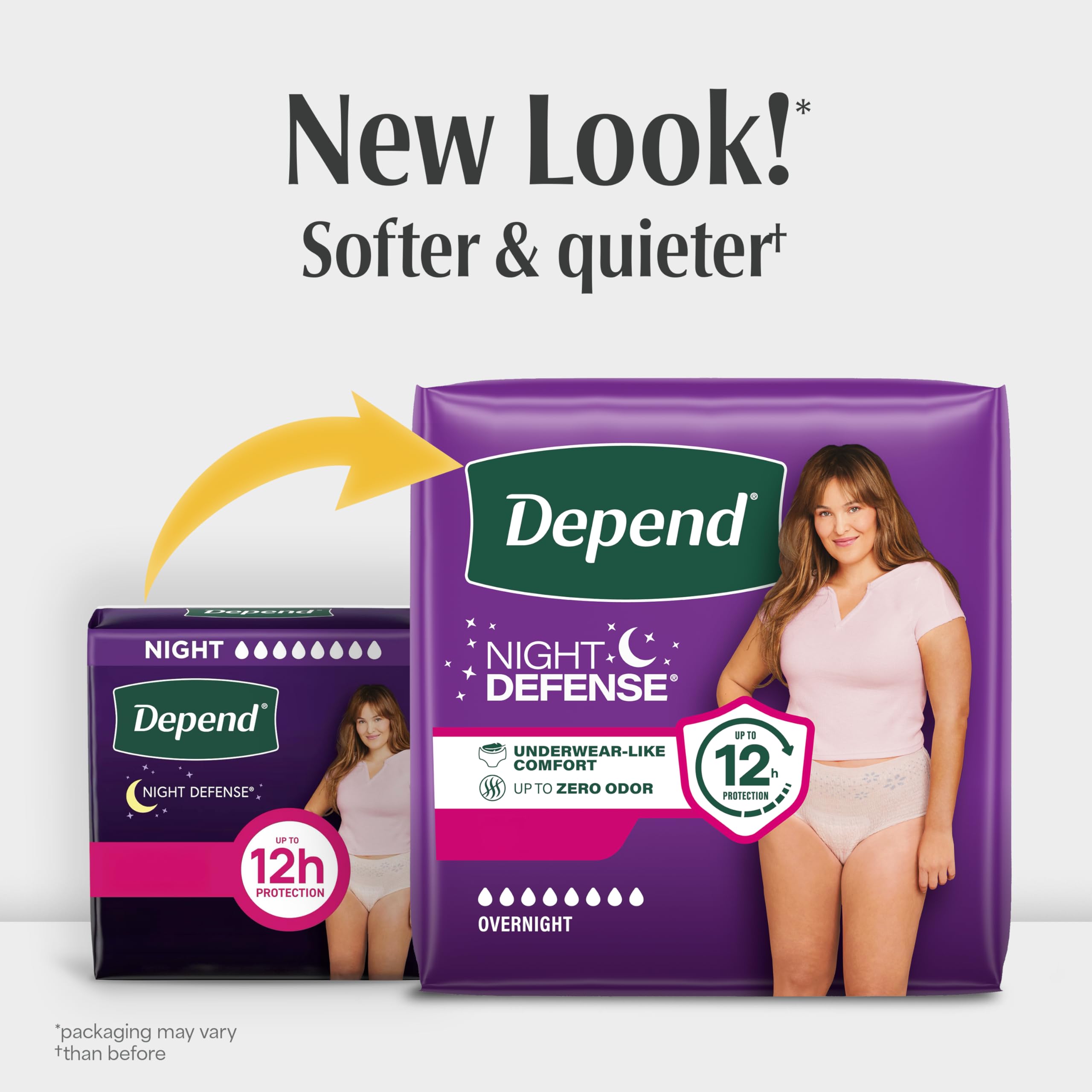Depend Night Defense Incontinence Underwear – Overnight

