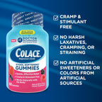 Colace Berry Flavored Stool Softener Gummies

