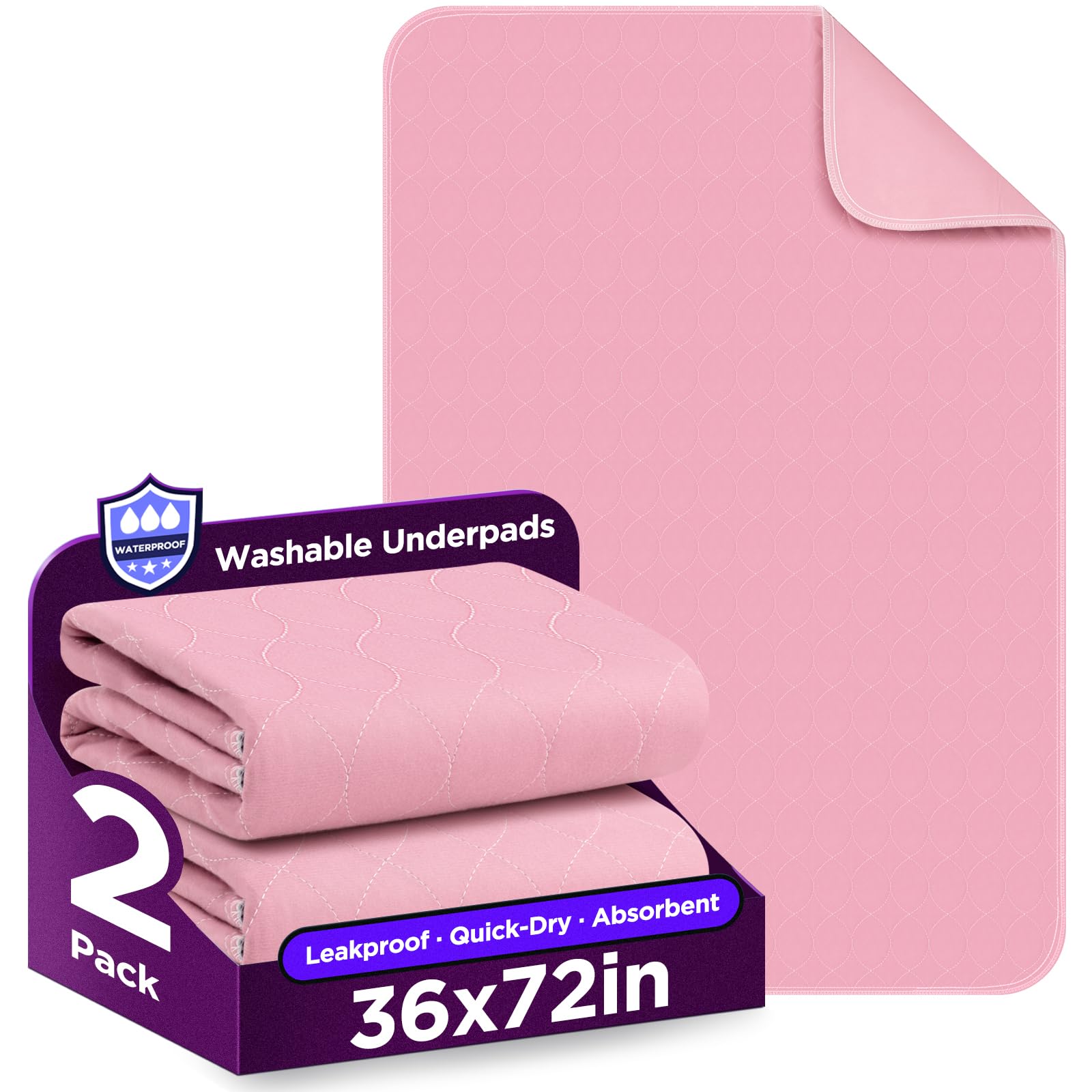 Bed Pads Brosive – Reusable Waterproof & Washable