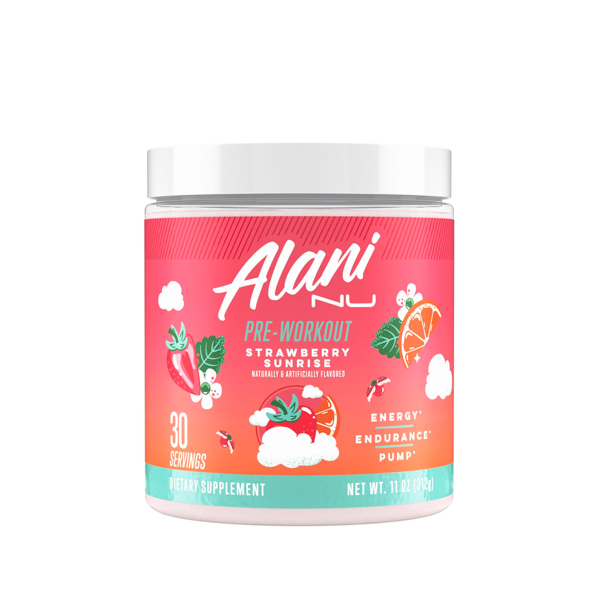 Alani Nu Pre-Workout Powder – Sugar Free, 200mg Caffeine