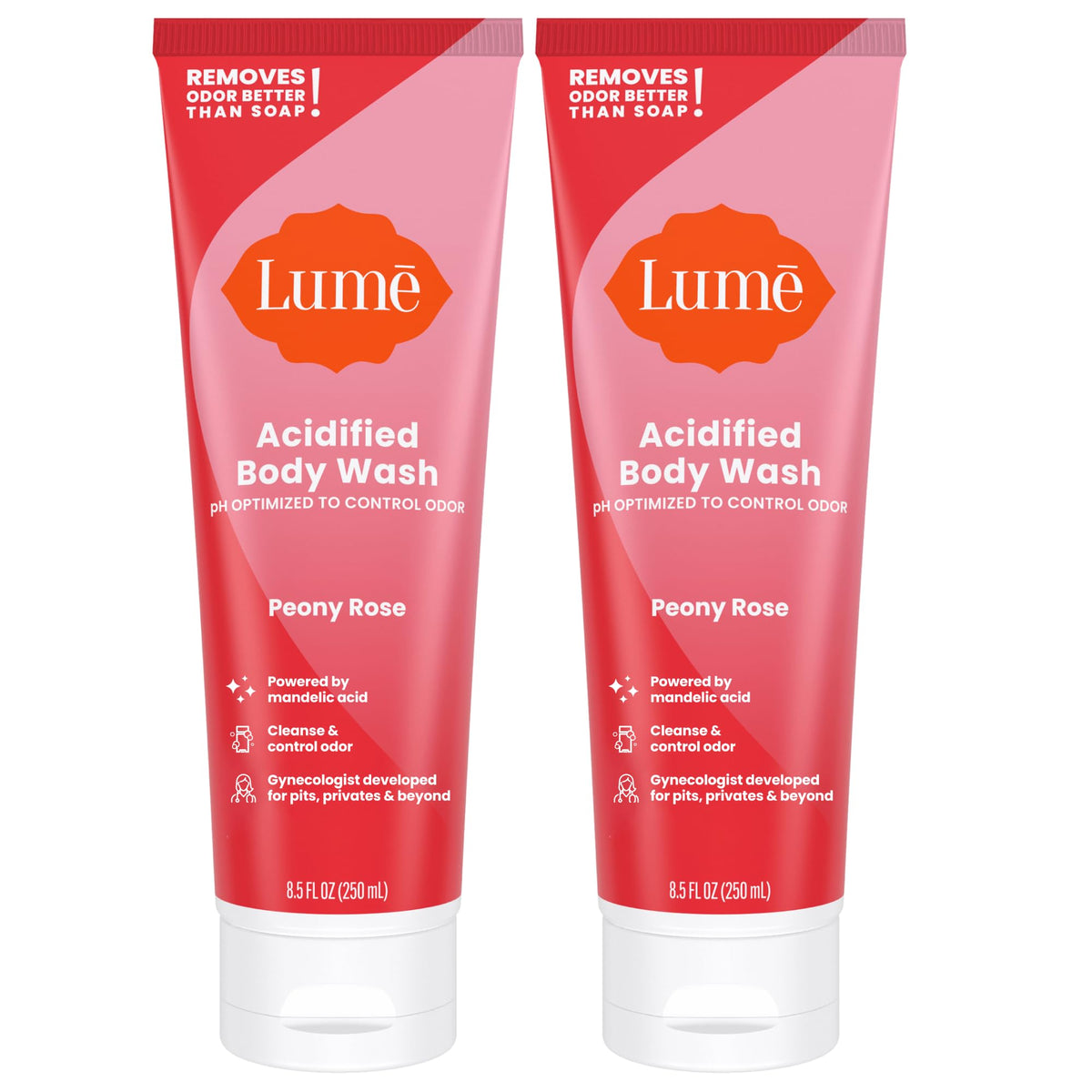 Lume Acidified Body Wash for Odor Control