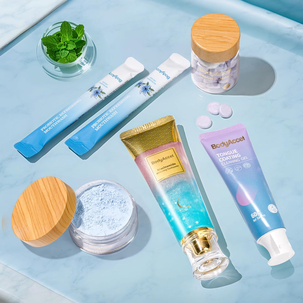 BodyAccel Niacinamide Whitening Toothpaste | Natural Formula

