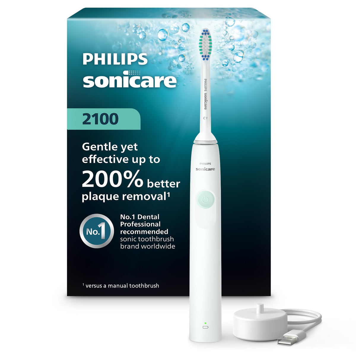 Philips Sonicare 2100 Series Toothbrush with Sonic Technology