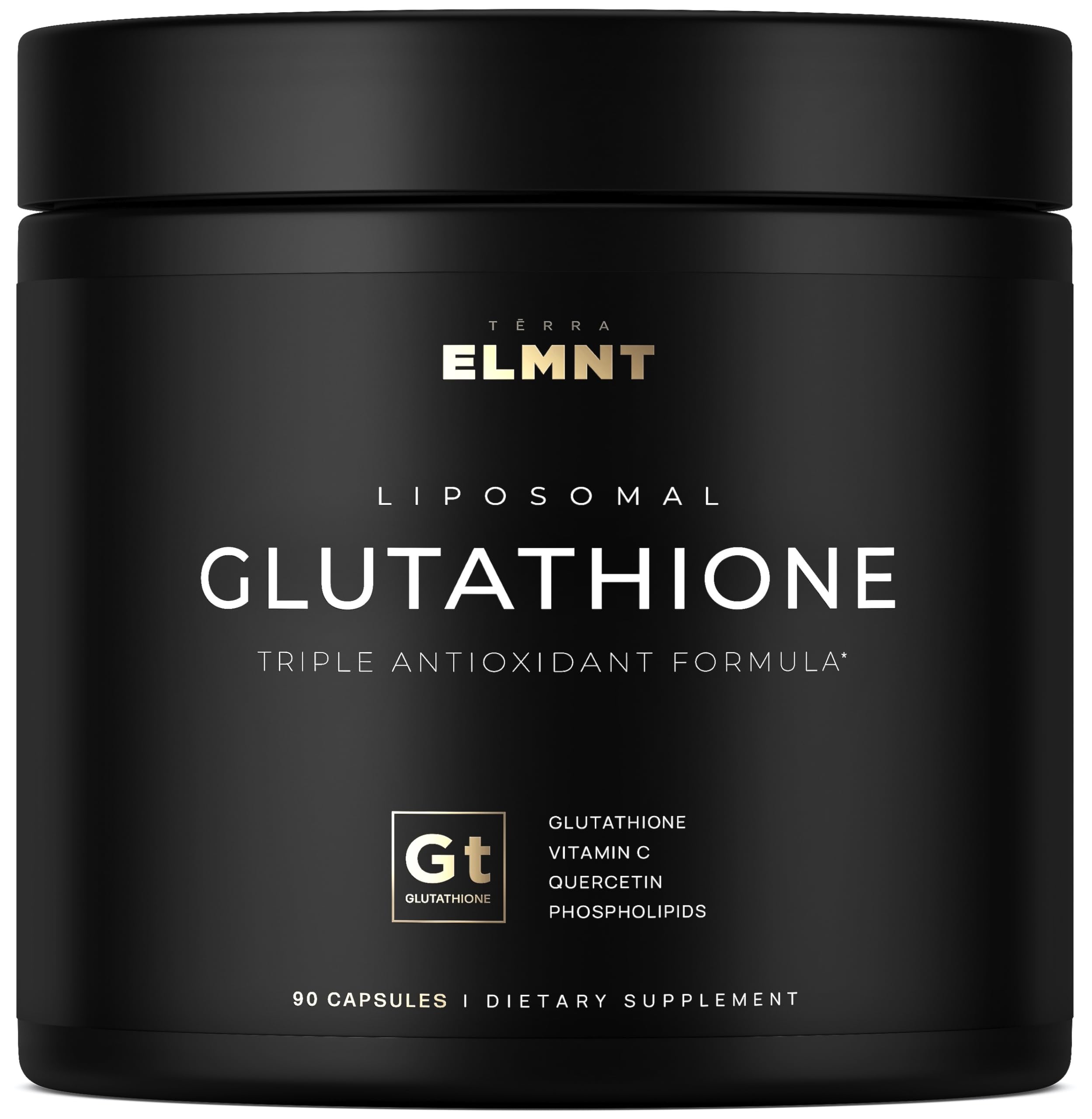 ELMNT Liposomal Glutathione with Vitamin C & Quercetin


