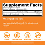 Doctor's Best Vitamin C Powder with Q-C | Immune Support

