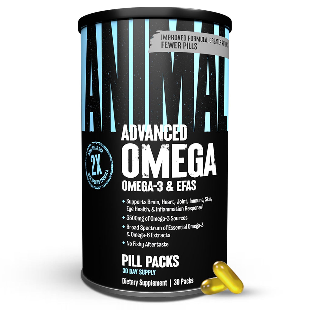 Animal Advanced Omega-3 Fatty Acids Fish Oil Supplement

