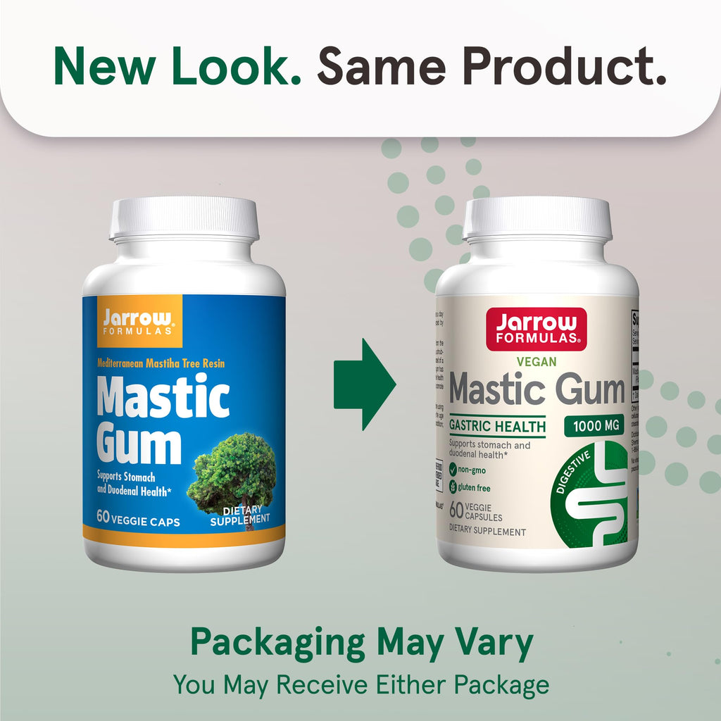 Jarrow Formulas Mastic Gum 1000 mg Veggie Capsules

