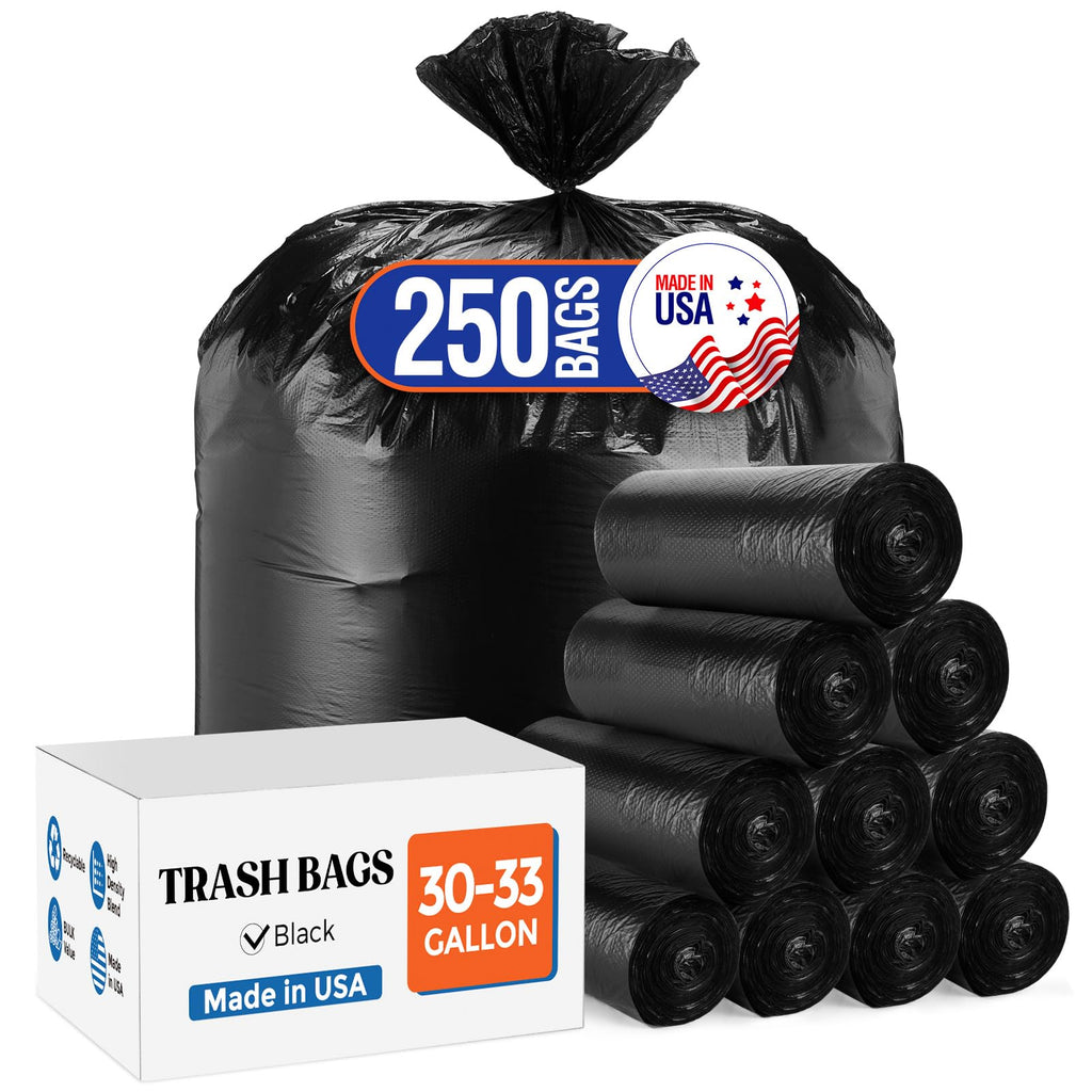 Delxo Trash Bags Leak-Proof Star Seal | Perforated Dispense

