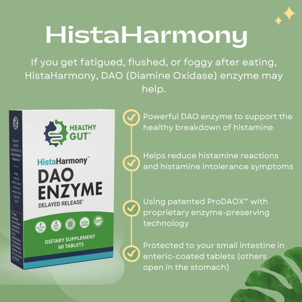 Healthy Gut HistaHarmony Enzyme Supplement | Delayed Release

