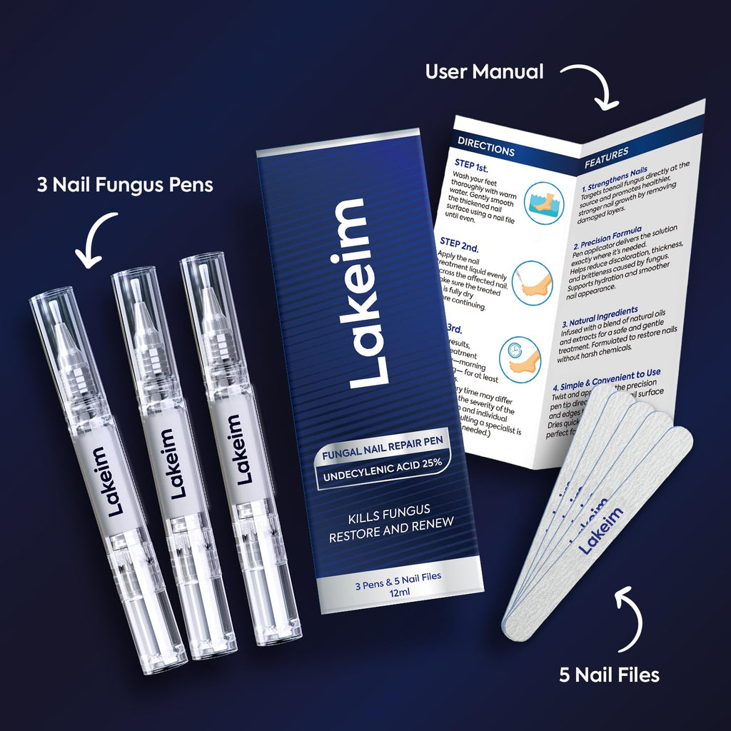 Toenail Fungus Treatment with Undecylenic Acid & Tea Tree

