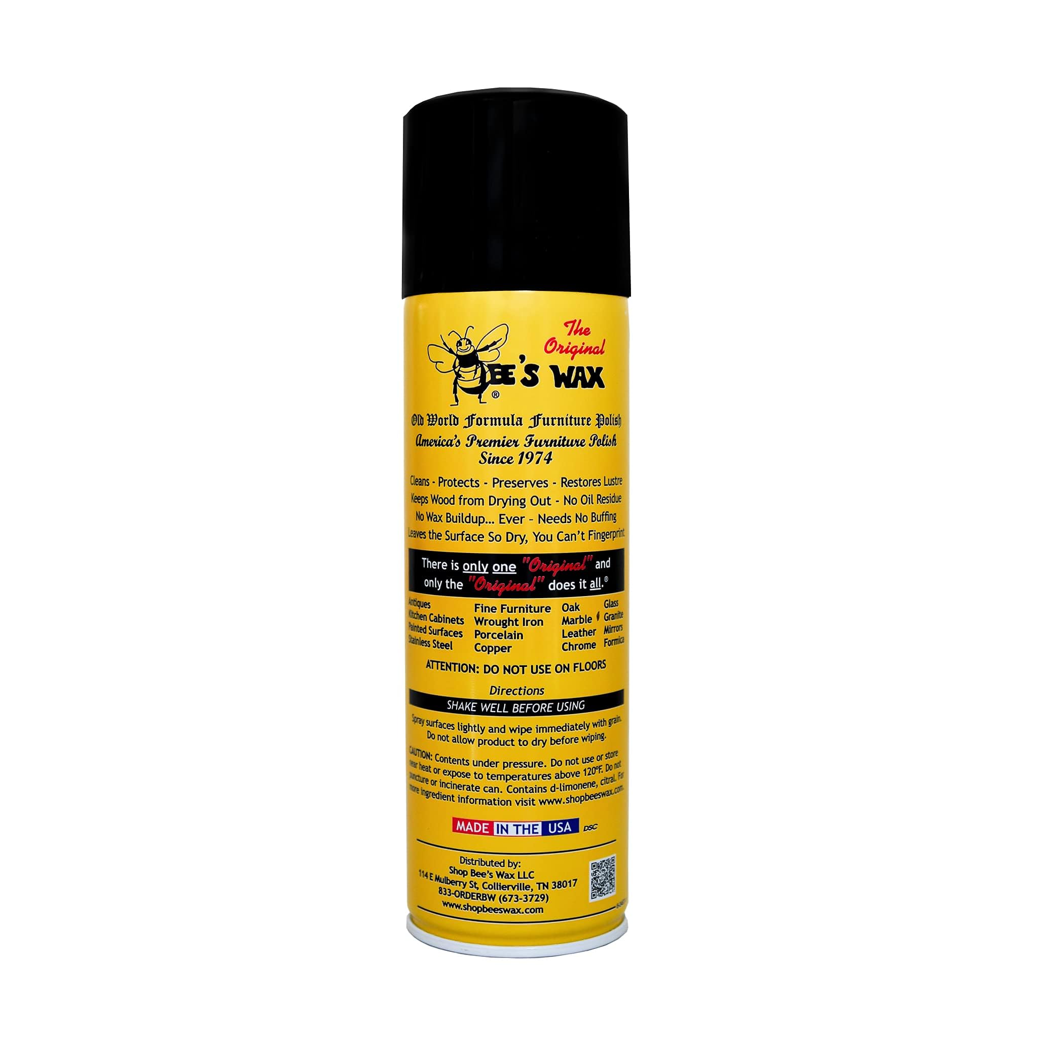 Furniture Polish The Original Bee's Wax Old World Formula

