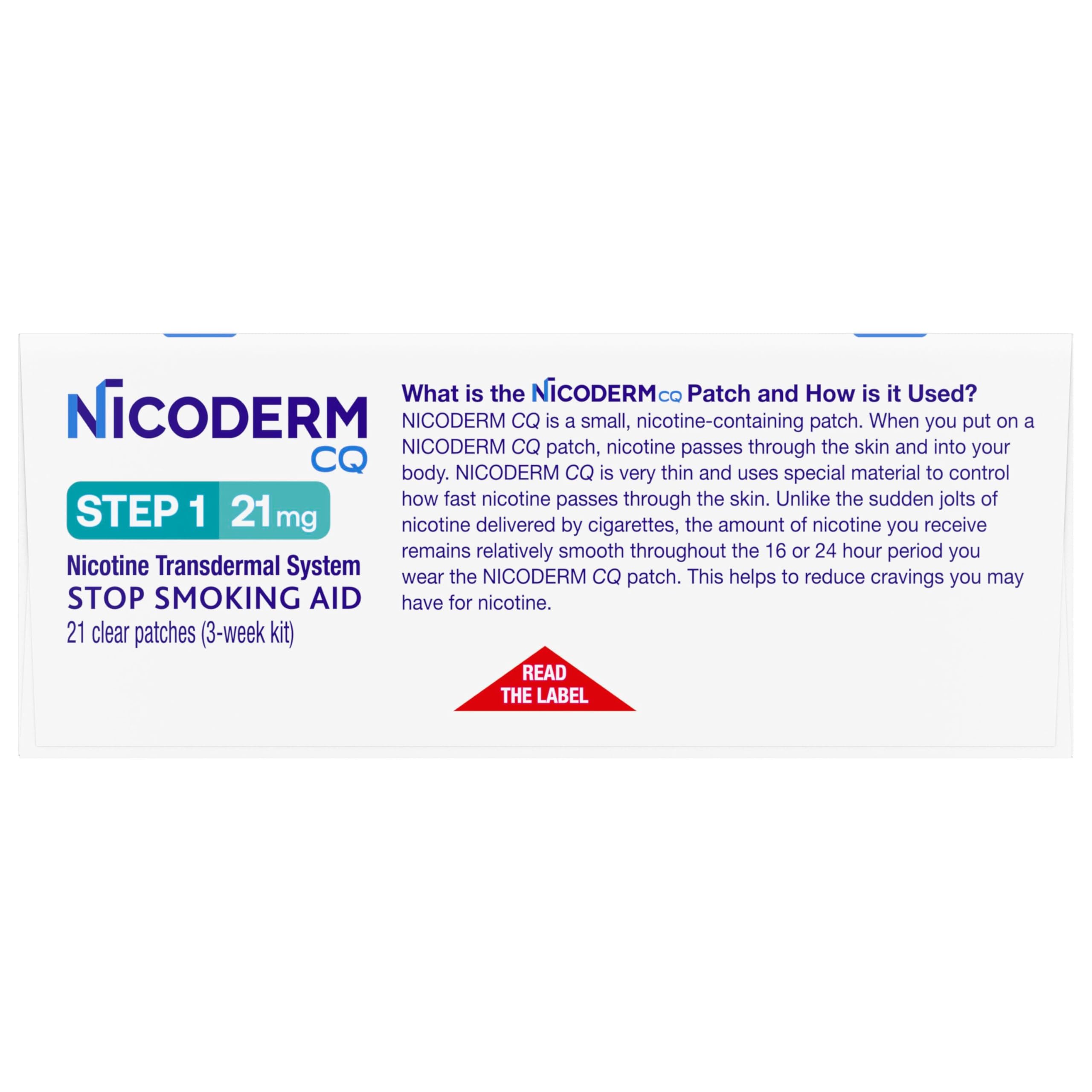 NicoDerm CQ Nicotine Patch with Behavioral Support Program

