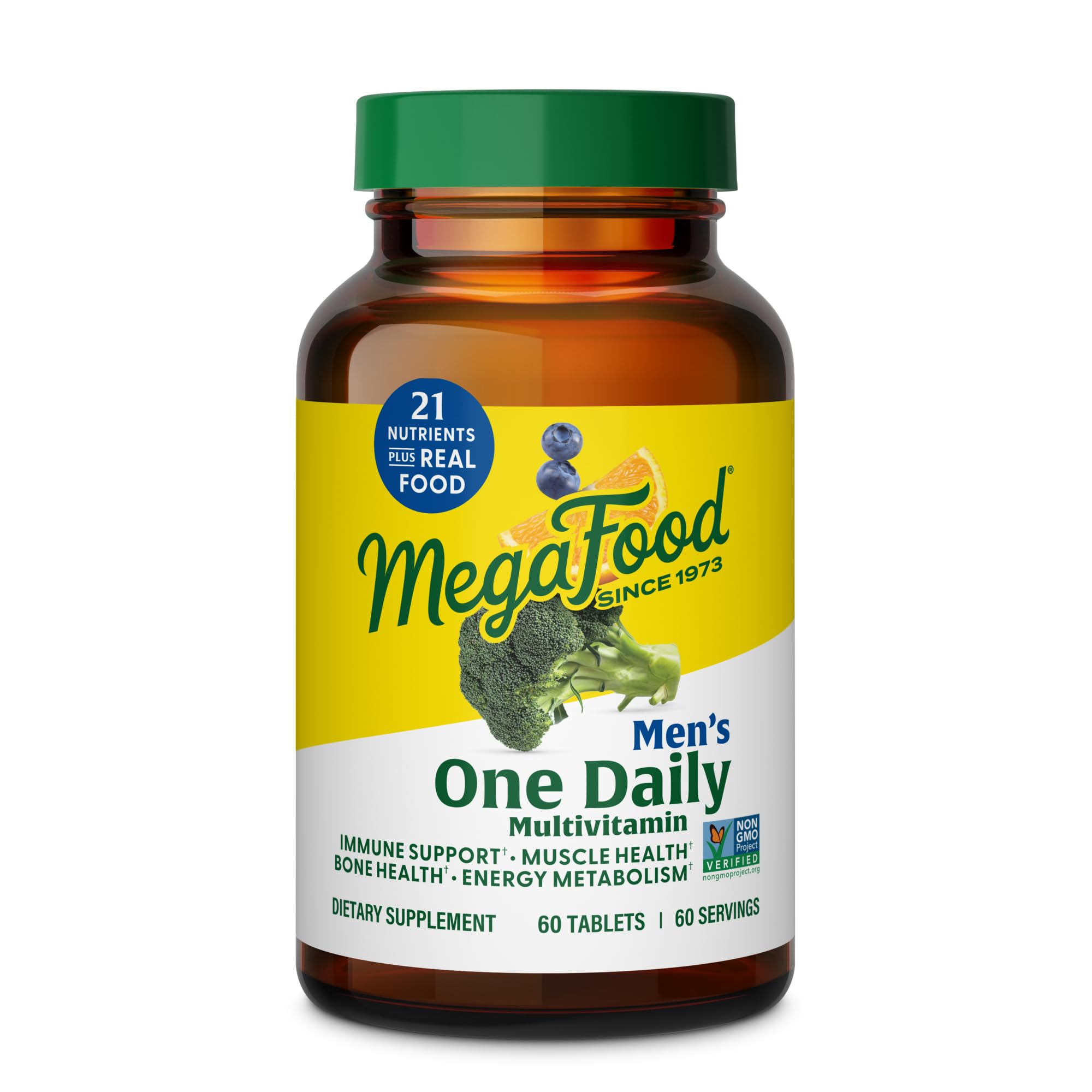One Daily Men's Multivitamin MegaFood, Immune & Energy