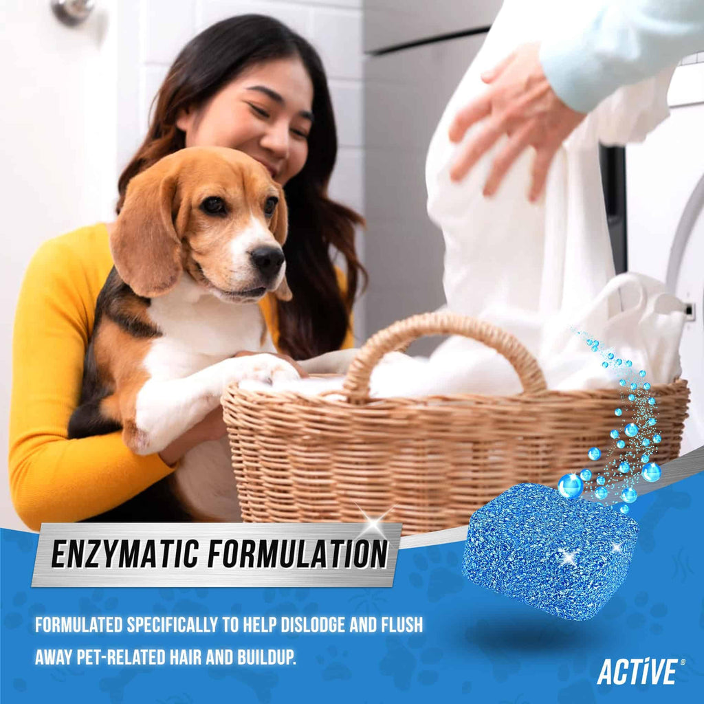 ACTIVE Pet Hair Washing Machine Cleaner with Enzymes

