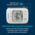 OMRON Wireless Wrist Blood Pressure Monitor with Connect App

