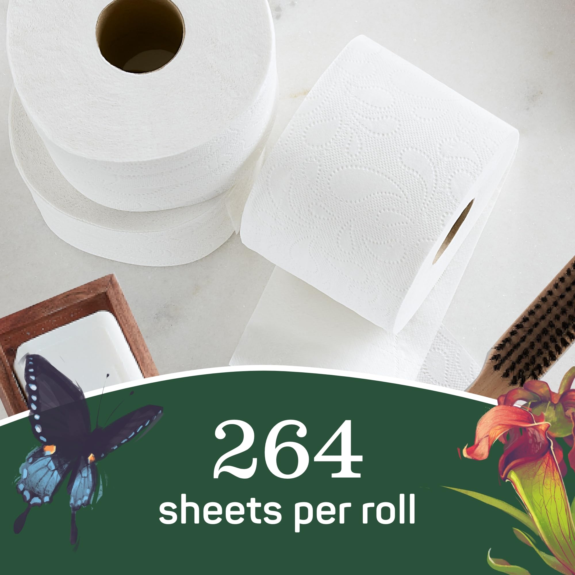Aria Toilet Paper 100% Recycled – Soft & Strong

