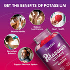 duwhot Potassium Citrate Gummies for Adults | Muscle Health


