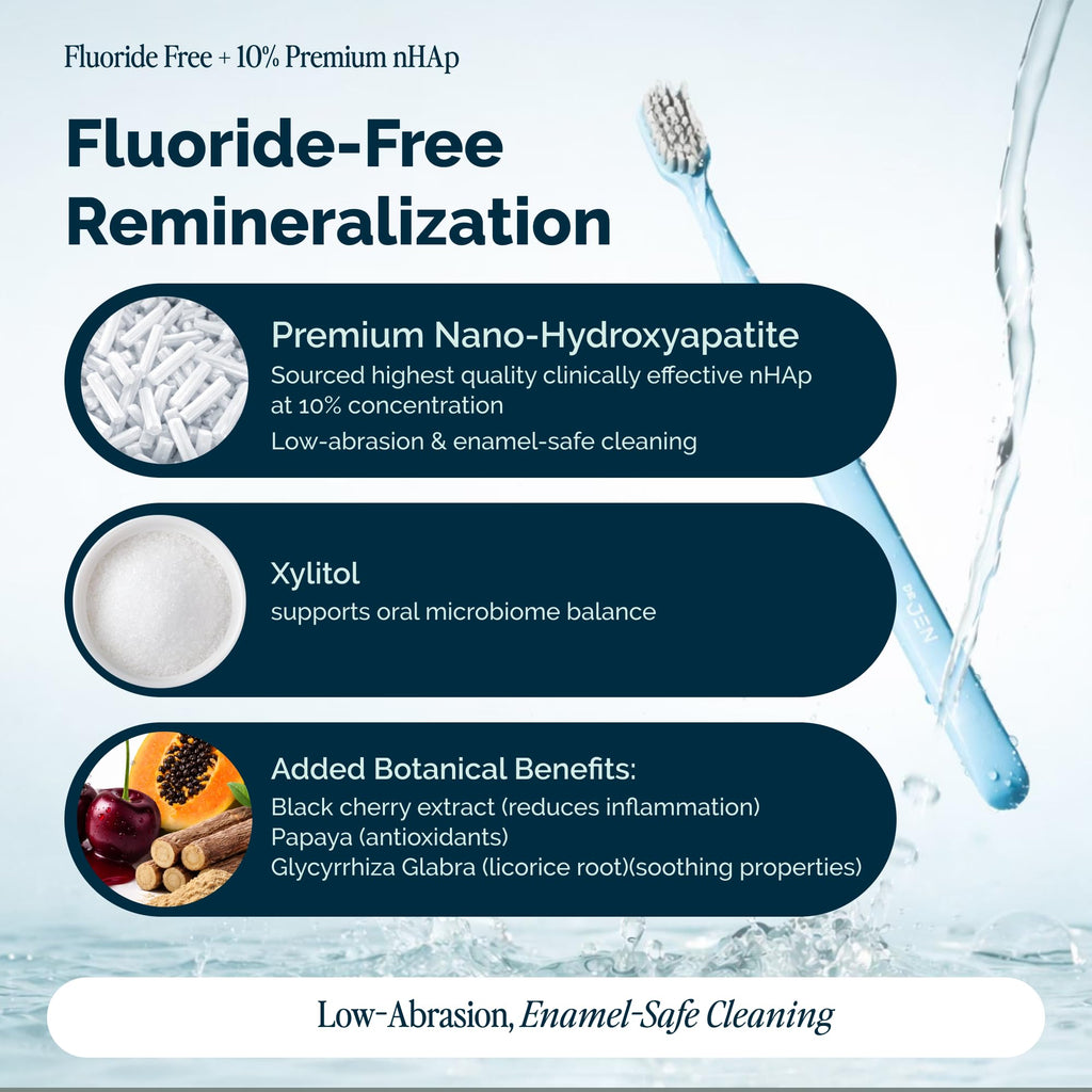 Dr. Jen Fluoride Free Toothpaste with Nano Hydroxyapatite

