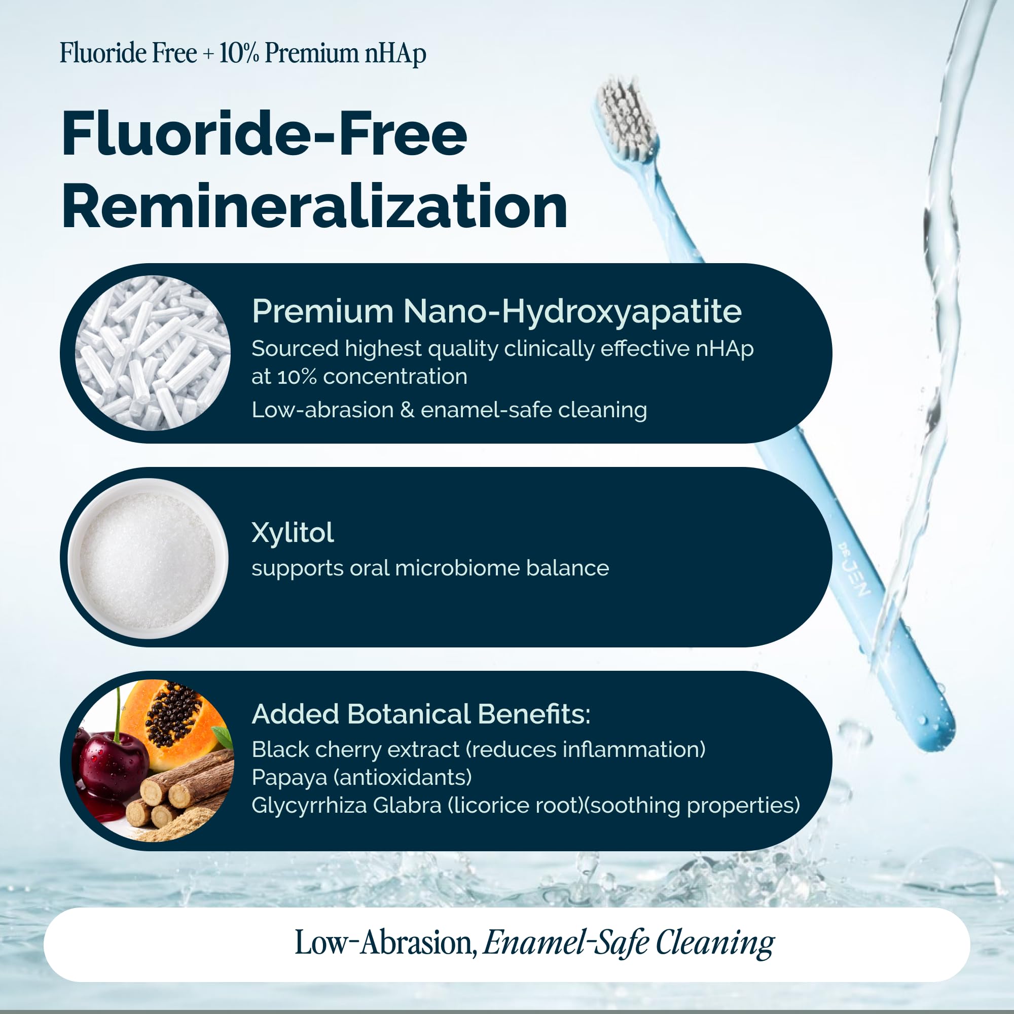 Dr. Jen Fluoride Free Toothpaste with Nano Hydroxyapatite

