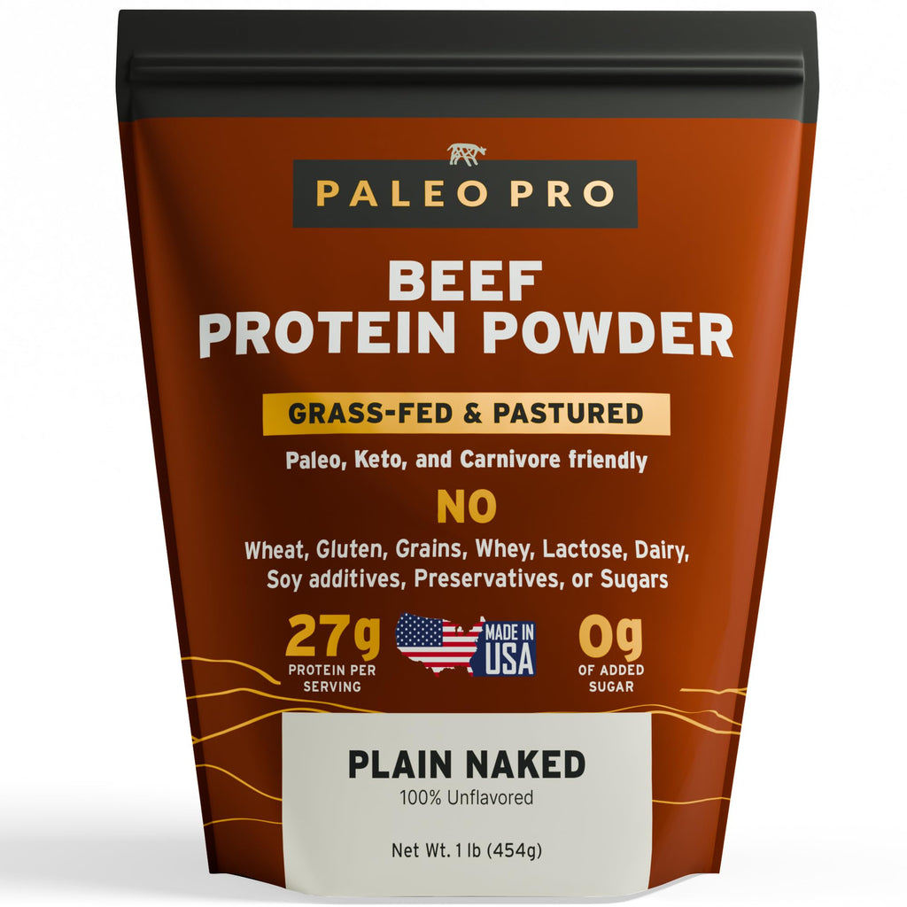 Beef Protein Powder - Paleo Pro Grass-Fed, Gluten Free