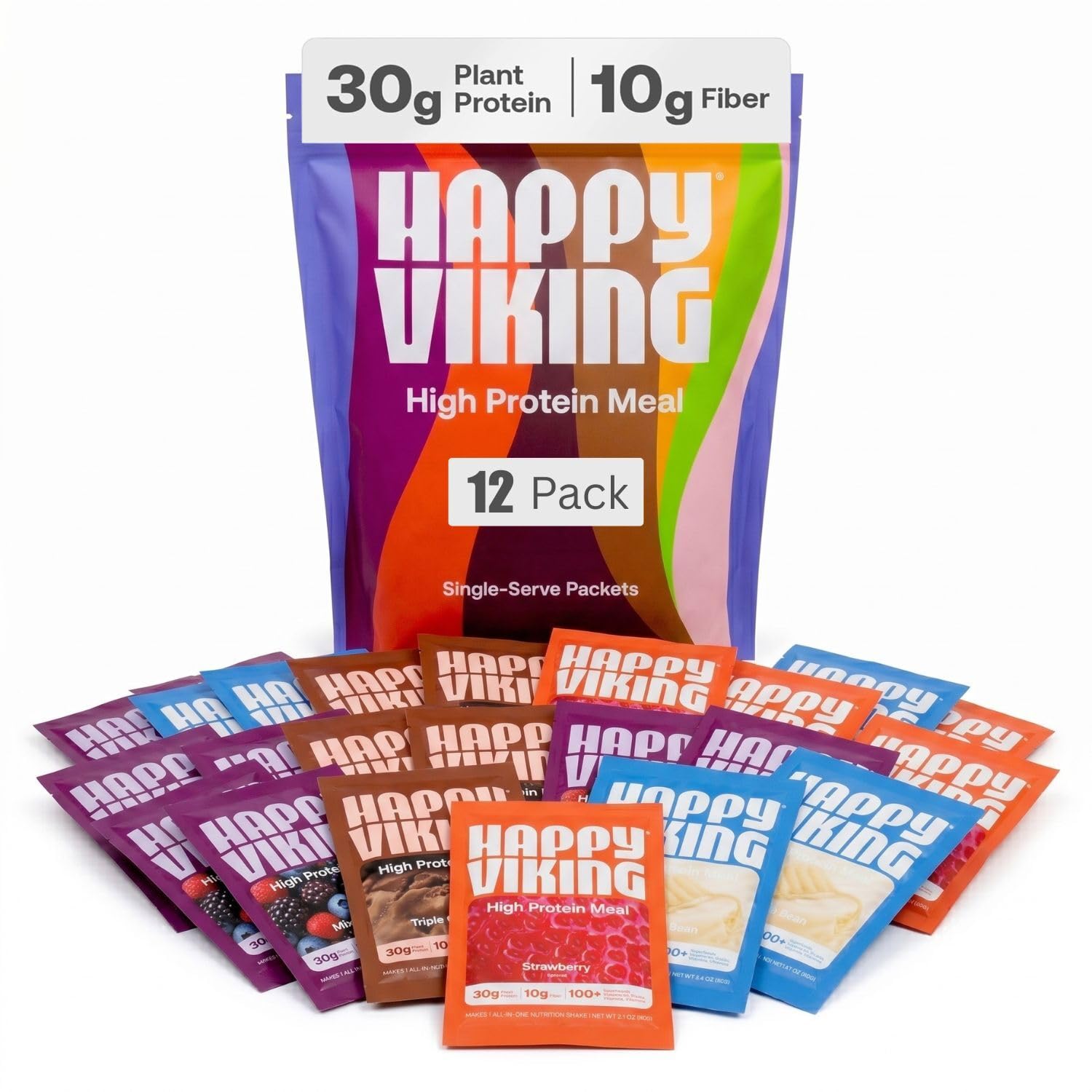 Happy Viking Plant-Based Protein Powder by Venus Williams – 30g Protein