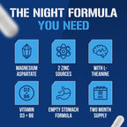 EVL Post Workout Recovery Magnesium & Zinc ZMatrix

