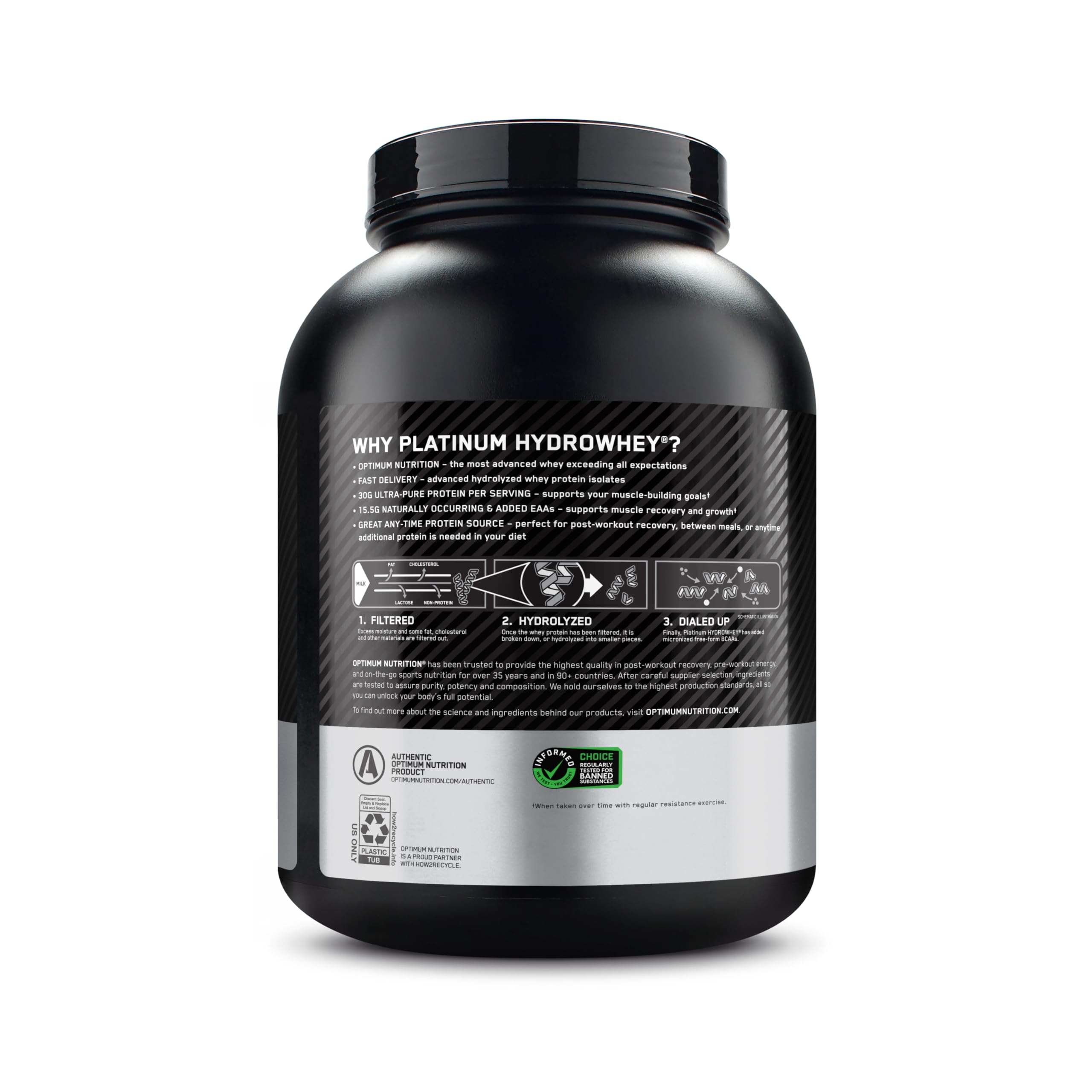 Optimum Nutrition Hydrowhey Protein Powder | Isolate

