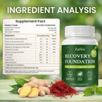 Zafira Recovery Foundation Capsules | Mood, Energy & Digestive Support

