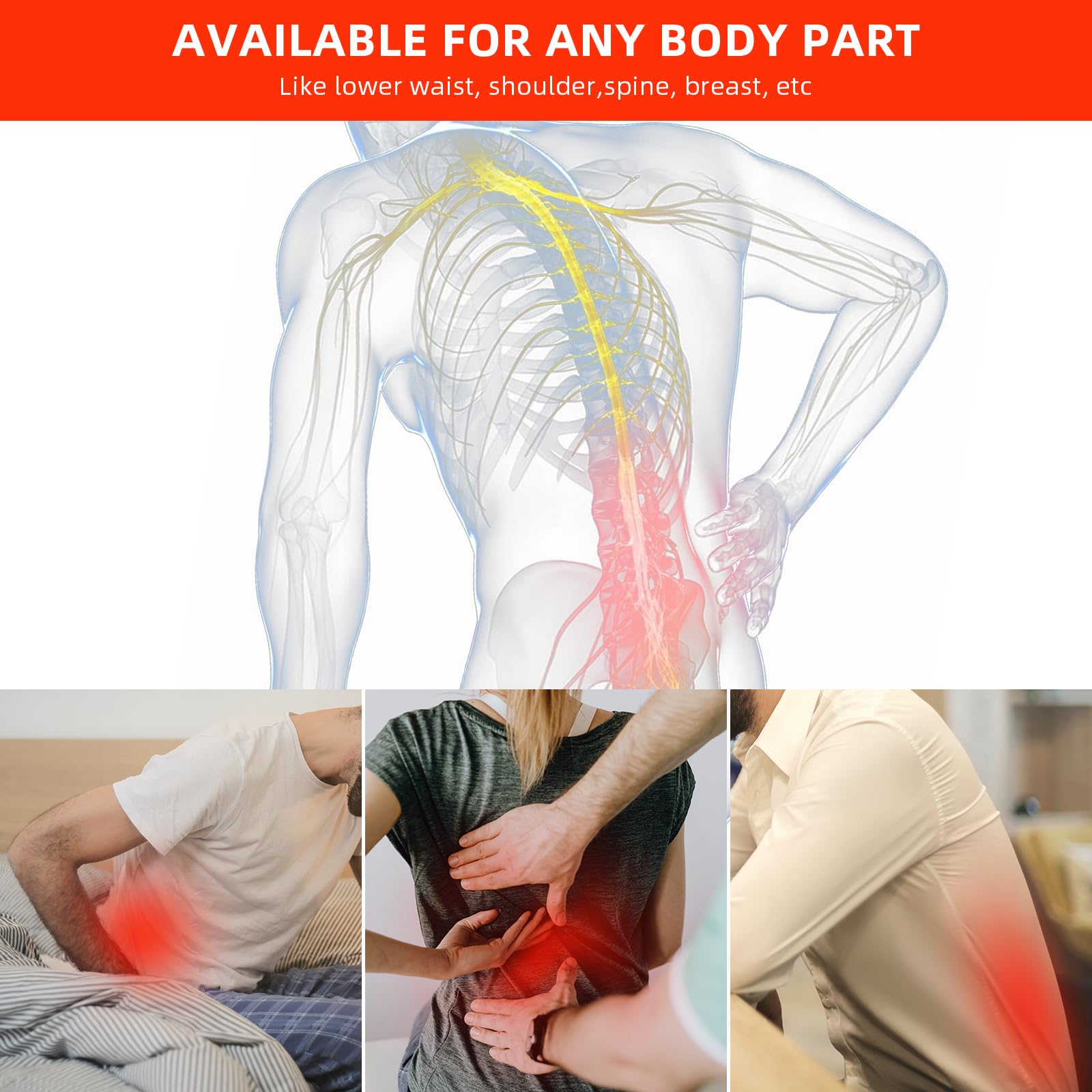 Bonodave Red Light Therapy Pad | Wrap Belt for Body


