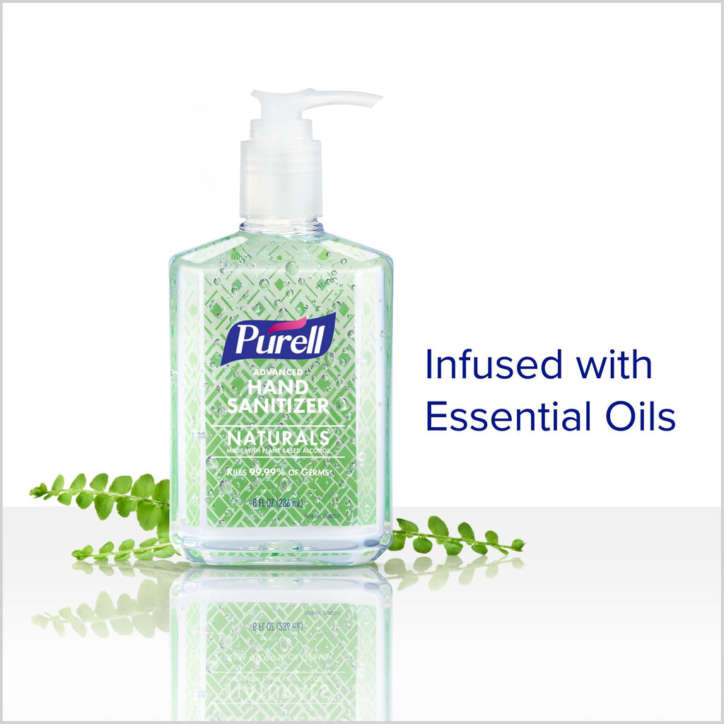 PURELL Advanced Hand Sanitizer Naturals Plant-Based Alcohol

