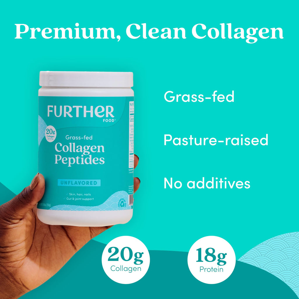 Further Food Collagen Peptides Powder Unflavored Grass-Fed

