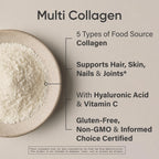 Sports Research Multi Collagen Protein Powder | Hyaluronic Acid

