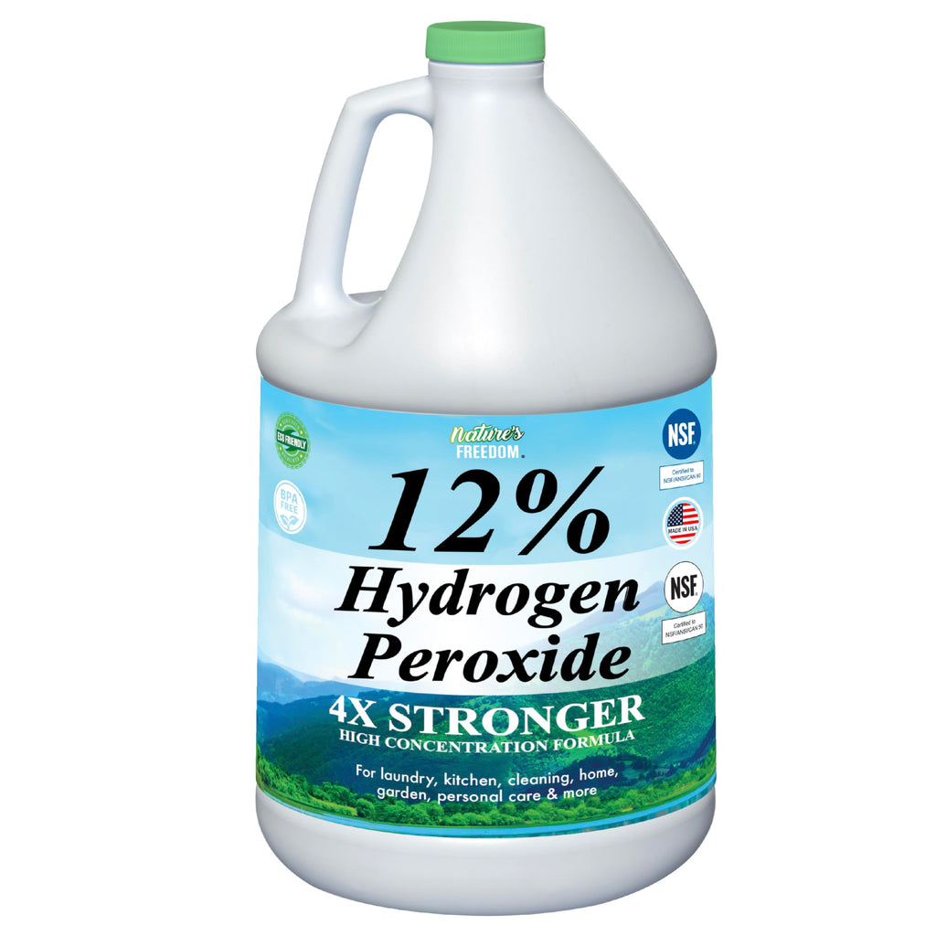 Nature's Freedom Hydrogen Peroxide Solution | NSF Listed

