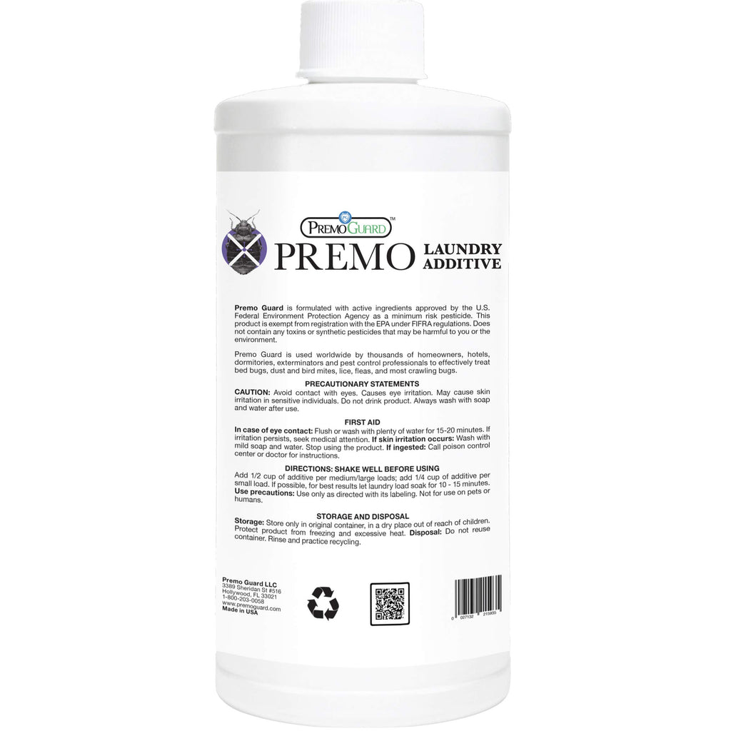 Premo Guard Bed Bug & Mite Laundry Additive – Natural

